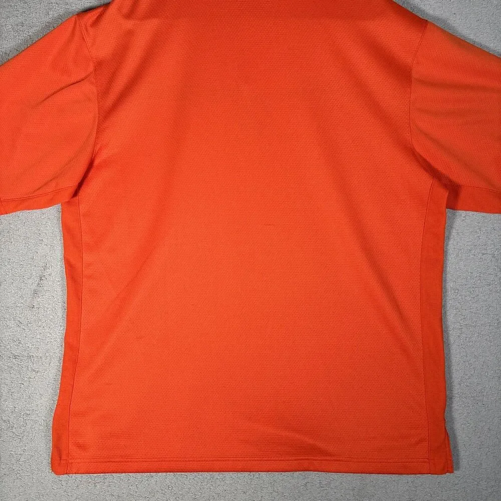 Florida Gators Nike Team Polo‎ Men’s Size XL Orange Center Logo Sphere Dry UF